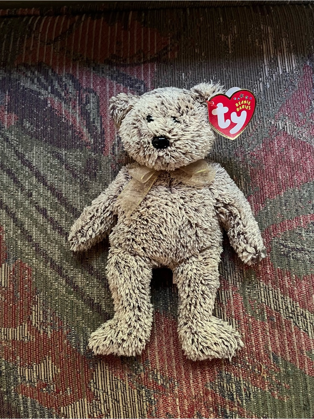 EUC. Ty beanie baby Harry the bear.